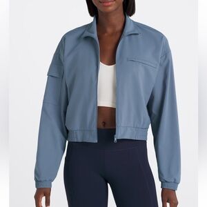 Beyond Yoga Status Cropped Jacket Size L